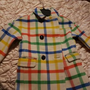 Sz 6y Burberry pea coat for little girls